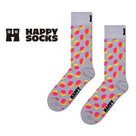 Happy Socks ハッピーソックス Faded Big Dot ( フェードビックドット ) クルー丈 ソックス 靴下 ユニセックス メンズ ＆ レディス プレゼント 無料ラッピング ギフト10240086