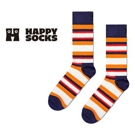 セール！30％OFF Happy Socks ハッピーソックス Happy Day ( ハッピーデイ ) クルー丈 ソックス 靴下 ユニセックス メンズ ＆ レディース プレゼント 無料ラッピング ギフト 10246026