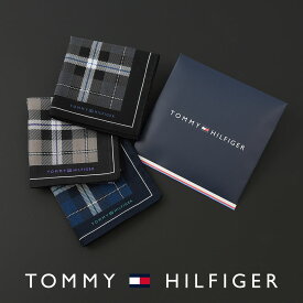 【メール便全国220円】TOMMY HILFIGER｜トミーヒルフィガー 公式ショップ 正規ライセンス商品 綿100％ ハンカチ マドラスチェック柄 【入学祝 就職祝】 トミー ブランド 無料ラッピング 男性 メンズ プレゼント 無料ラッピング 贈答 ギフト 02582163