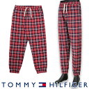 セール!50%OFFTOMMY HILFIGER|トミーヒルフィガーFLEECE MIXFLANNEL PANTSフリース ミックス フランネル チェック パン...