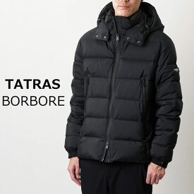 TATRAS タトラス ダウンジャケット MTAT24A4568-D BORBORE BLACK ボルボレ 定番 アウター メンズ ナイロン