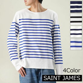 【全品10倍ポイント 要エントリー 4/24 20時～】SAINTJAMES セントジェームス 2691 NAVAL ナヴァル ナバル 長袖Tシャツ ロンT カットソー ボーダー メンズ ユニセックス 大きいサイズあり クルーネック