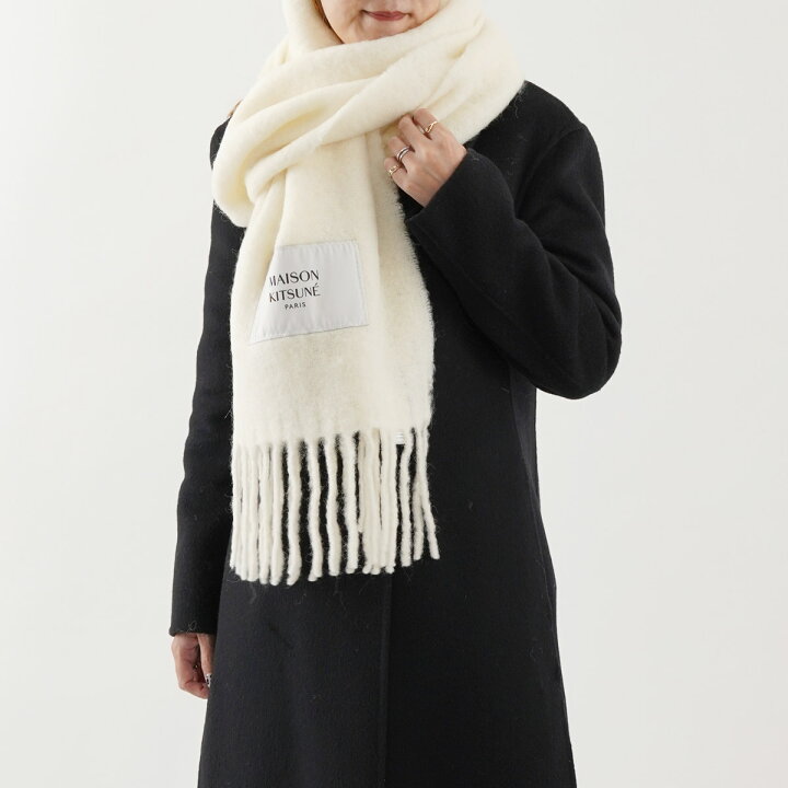 楽天市場】MAISON KITSUNE メゾンキツネ マフラー ストール 