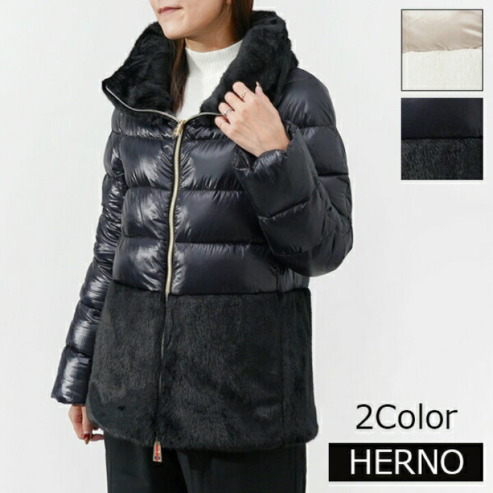 楽天市場】HERNO ヘルノ 切替ダウンジャケット PI1123D 12017 