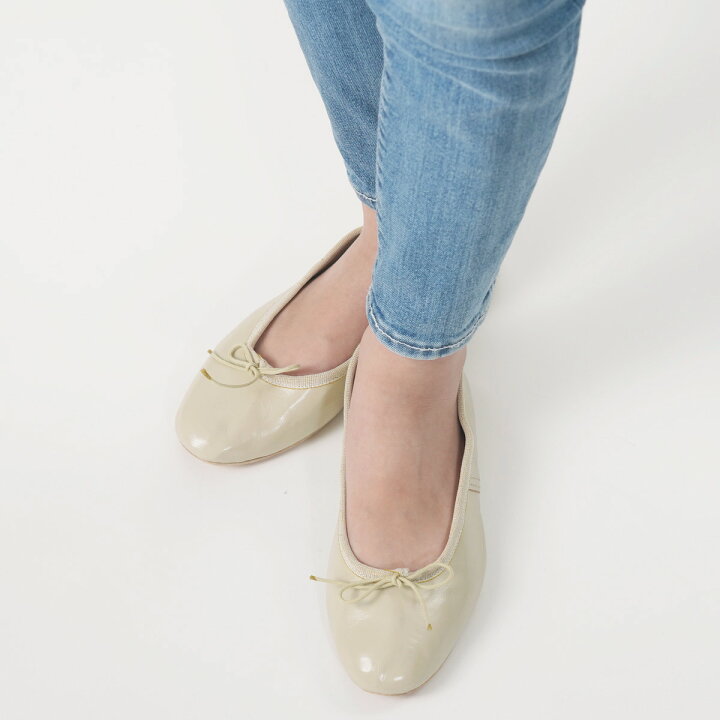 楽天市場】PORSELLI ポルセリ バレエシューズ BALLERINE PELLE 30/bone 