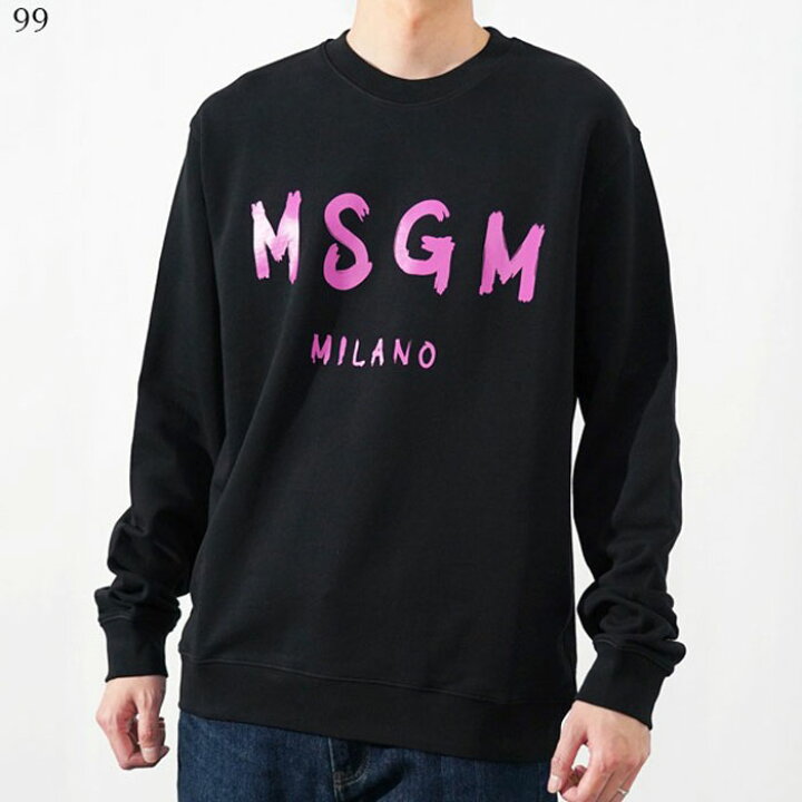 楽天市場】MSGM エムエスジーエム ロゴスウェットシャツ 3140 MM513 