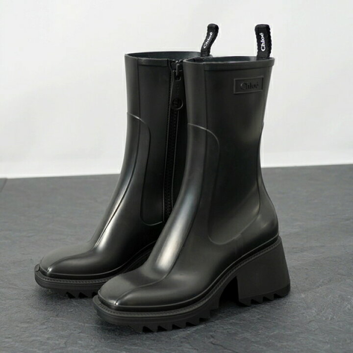 楽天市場】CHLOE クロエ レインブーツ BETTY BOOTS CHC22A239Z2 ベティ 
