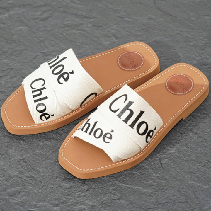 楽天市場】CHLOE クロエ ウッディ フラットミュール サンダル WOODY  