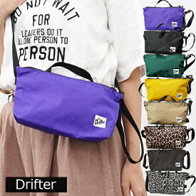 【全品10倍ポイント 要エントリー 4/24 20時～】DRIFTER ドリフター ショルダーバッグ UTILITY PACK DFV1740 ユーティリティーパック ポシェット レディース