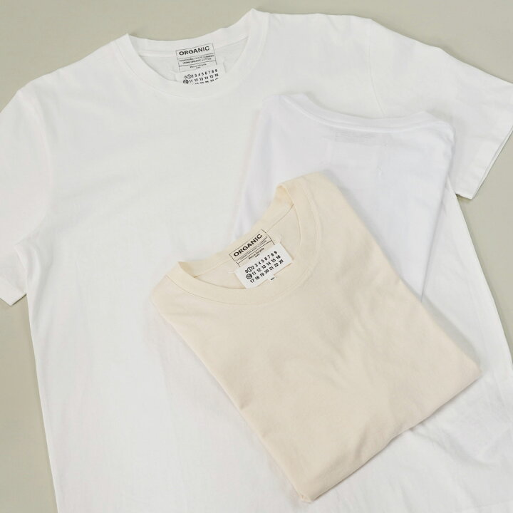 楽天市場】[3枚セット]Maison Margiela メゾンマルジェラ 3枚パックT 