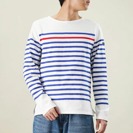 [全品10倍ポイント 要エントリー 4/17 09:59まで]SAINTJAMES セントジェームス 長袖Tシャツ NAVAL RAY ROUGE 4926 メンズ カットソー ボーダー ナヴァルレイルージュ ナバルレイルージュ レディース ユニセックス