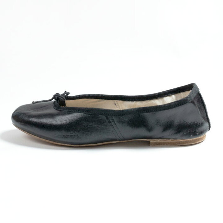 楽天市場】PORSELLI ポルセリ バレエシューズ BALLERINE PELLE nero 