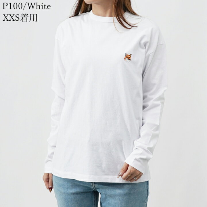 楽天市場】MAISON KITSUNE メゾンキツネ 長袖Tシャツ FU00163KJ0010  