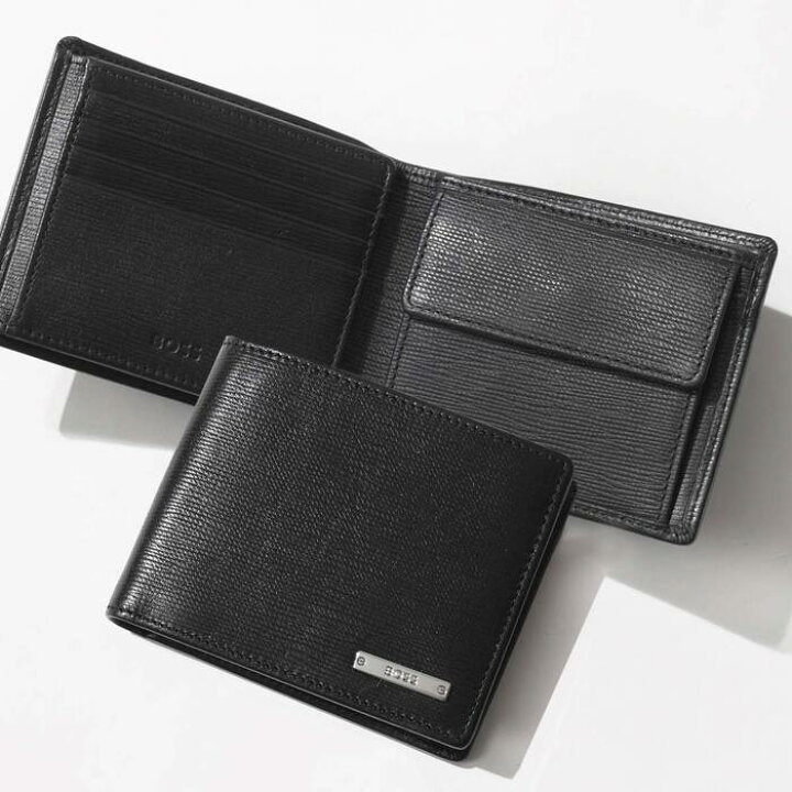 楽天市場】HUGO BOSS ヒューゴボス 三つ折り 財布 50470450 001 メンズ 