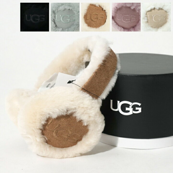 UGG シープスキン ついてれ イヤーマフ カラーAHN 新品未使用 箱 タグ 
