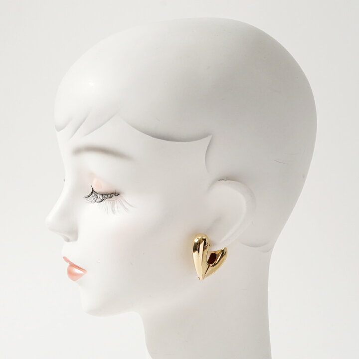 楽天市場】ANNIKA INEZ アニカイネズ ピアス 両耳 Heart Hoops Lrg 