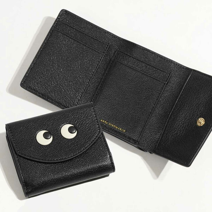 楽天市場】ANYA HINDMARCH アニヤハインドマーチ 三つ折り財布 195645 