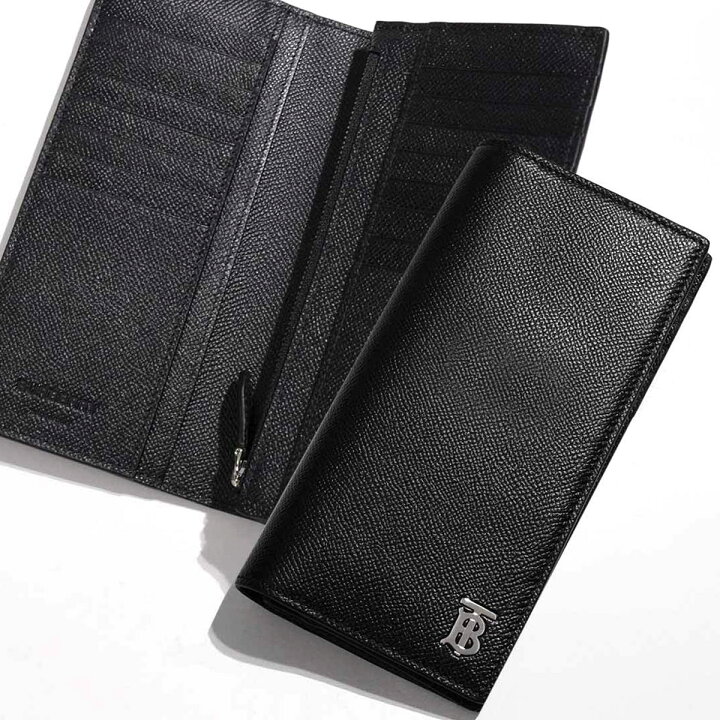 楽天市場】BURBERRY バーバリー 二つ折り長財布 8062692 BLACK メンズ  