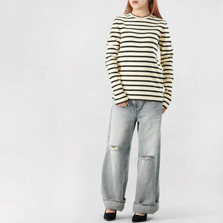 楽天市場】JIL SANDER ジルサンダー プラス 長袖 Tシャツ J40NH0003 