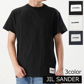 JIL SANDER ジルサンダー プラス [1枚単品] 半袖Tシャツ J47GC0001 000 メンズ カットソー クルーネック