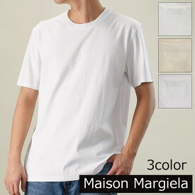 [5倍ポイント対象商品]Maison Margiela メゾンマルジェラ [1枚単品] 半袖Tシャツ S50GC0687 S23973 メンズ クルーネック カットソー[po_five]