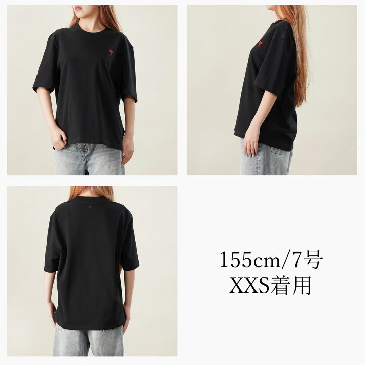 楽天市場】ami paris アミパリス Tシャツ 半袖 BFUTS005 726 