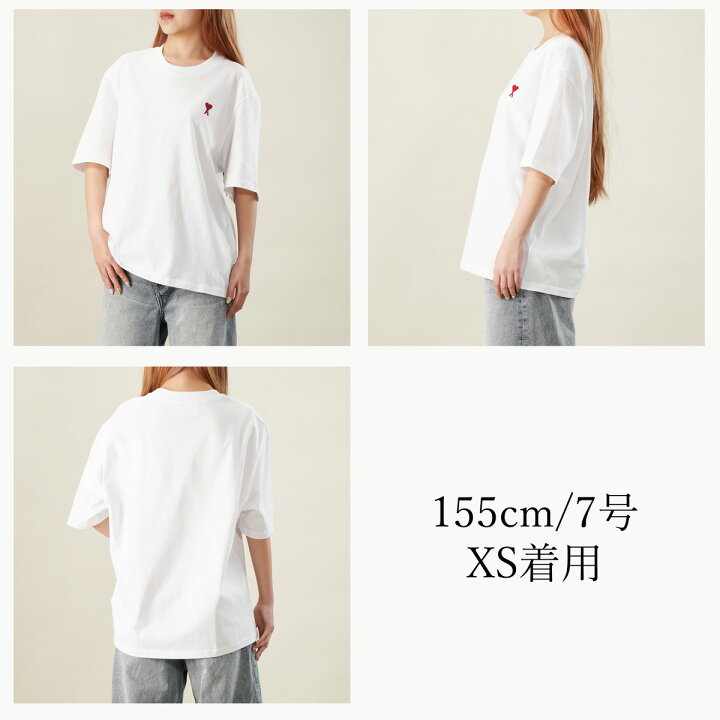 楽天市場】ami paris アミパリス Tシャツ 半袖 BFUTS005 726  