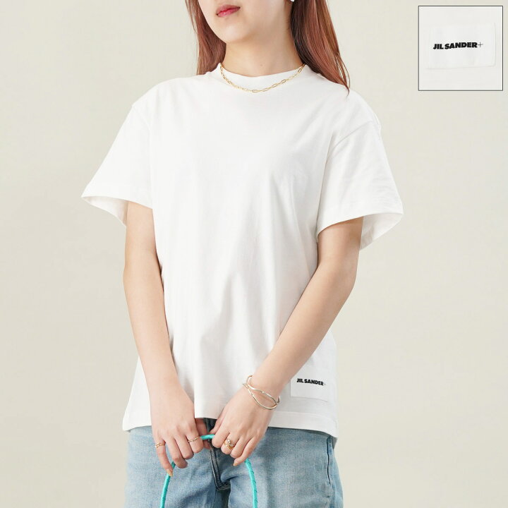 楽天市場】JIL SANDER ジルサンダー プラス [1枚単品]半袖Tシャツ 
