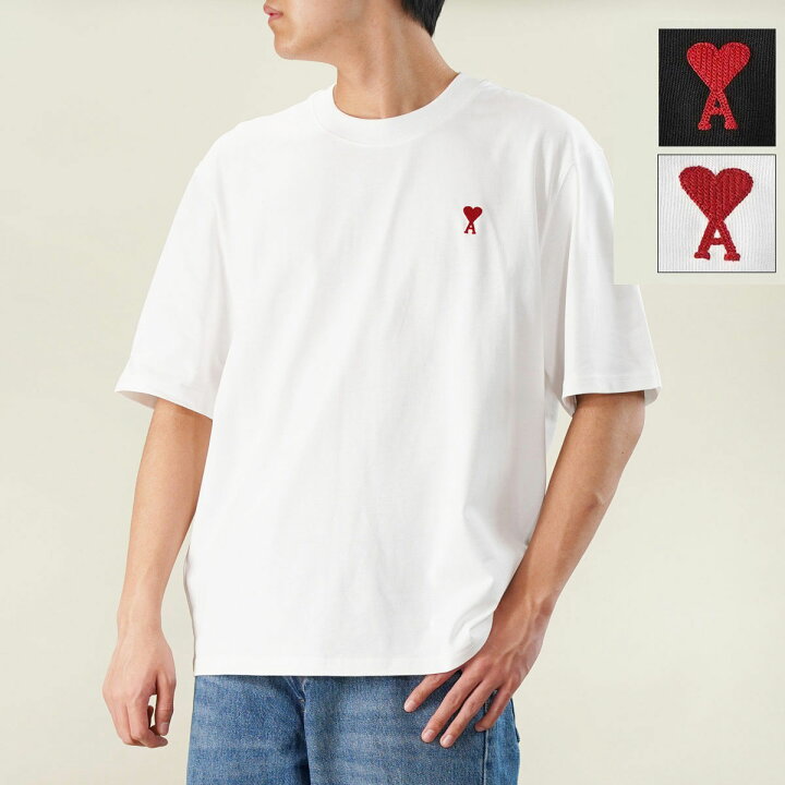 楽天市場】【クーポンSale☆5/20迄】ami paris アミパリス 半袖Tシャツ 