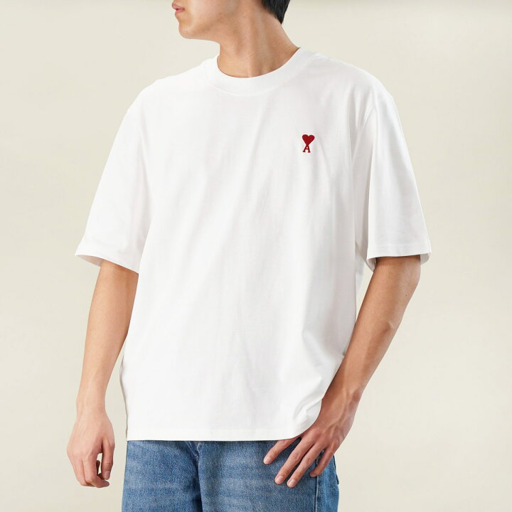 楽天市場】ami paris アミパリス 半袖Tシャツ BFUTS005 726 メンズ  