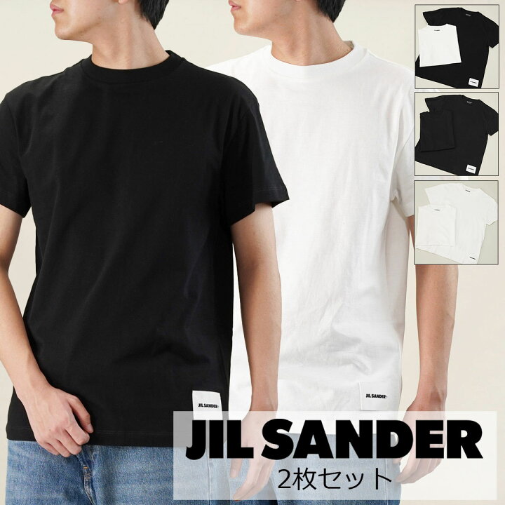 楽天市場】JIL SANDER ジルサンダー プラス【2枚組】半袖Tシャツ 