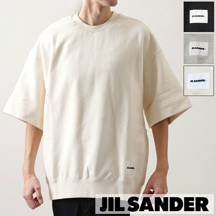 楽天市場】JIL SANDER ジルサンダー プラス 半袖スウェットシャツ 