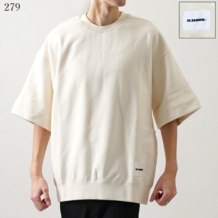 楽天市場】JIL SANDER ジルサンダー プラス 半袖スウェットシャツ 