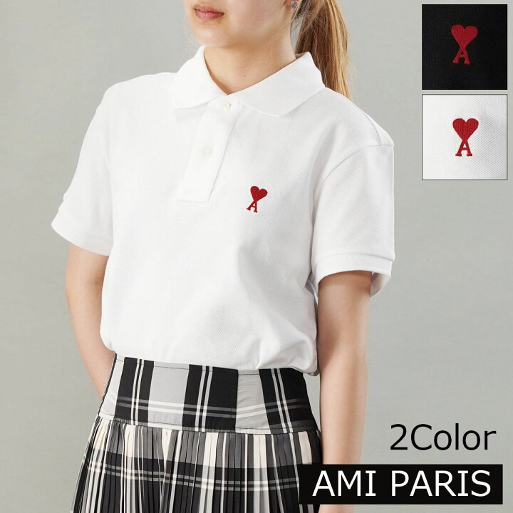 楽天市場】ami paris アミパリス 半袖ポロシャツ BFUPL001 760 