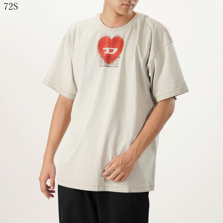 楽天市場】DIESEL ディーゼル 半袖Tシャツ T-Buxt-N4 A13395 0AMDA 