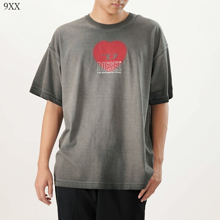 楽天市場】DIESEL ディーゼル 半袖Tシャツ T-Buxt-N4 A13395 0AMDA 