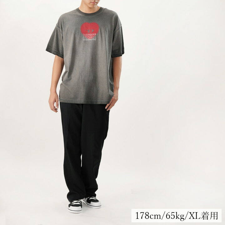 楽天市場】DIESEL ディーゼル 半袖Tシャツ T-Buxt-N4 A13395 0AMDA 
