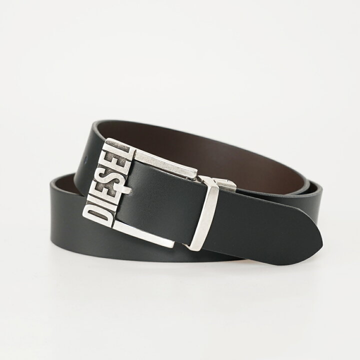 楽天市場】DIESEL ディーゼル リバーシブル レザーベルト X08879 PR227 
