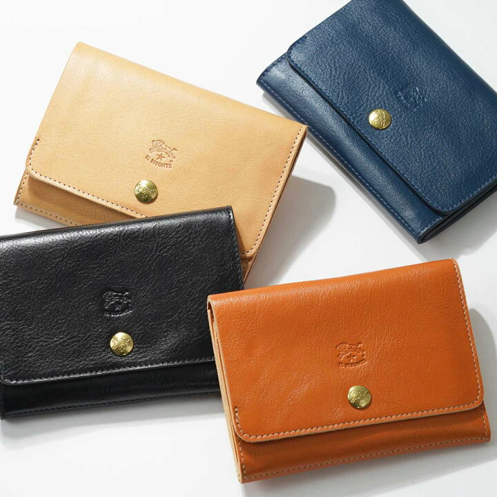 楽天市場】IL BISONTE イルビゾンテ 二つ折り財布 SMW028 PV0005  