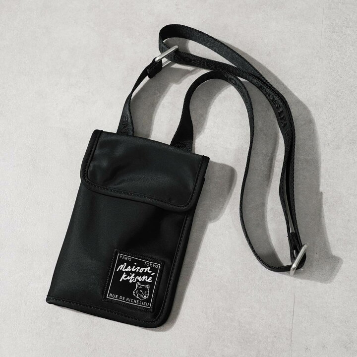 楽天市場】MAISON KITSUNE メゾンキツネ ショルダーバッグ  