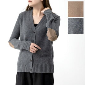 【在庫処分！決算SALE】S Max Mara エスマックスマーラ カーディガン APOLLO アポロ レディース ピュア ウール 長袖 Vネック ニット ロゴ エルボーパッチ カラー2色