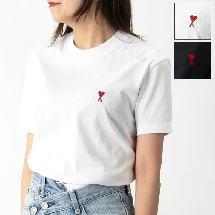楽天市場】ami paris アミパリス 半袖Tシャツ BFUTS035.724 AMI DE  