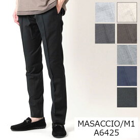 【在庫処分！決算SALE】giab's ARCHIVIO ジャブスアルキヴィオ イージーパンツ MASACCIO M1 A6425 メンズ マサッチョ スラックス ストレッチ テクノウール