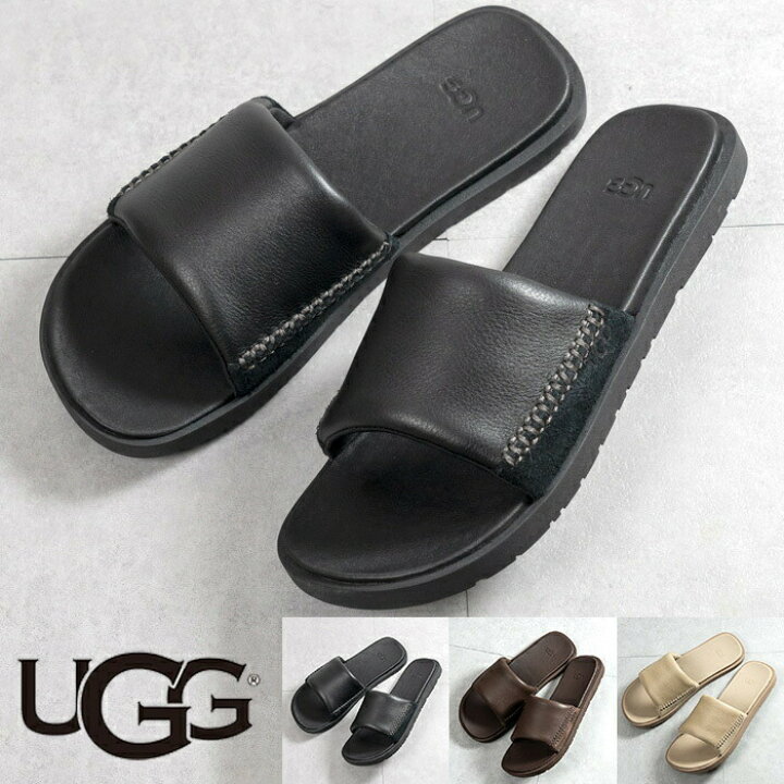楽天市場】UGG アグ サンダル 1166593 M Seaside II Slide シーサイド 