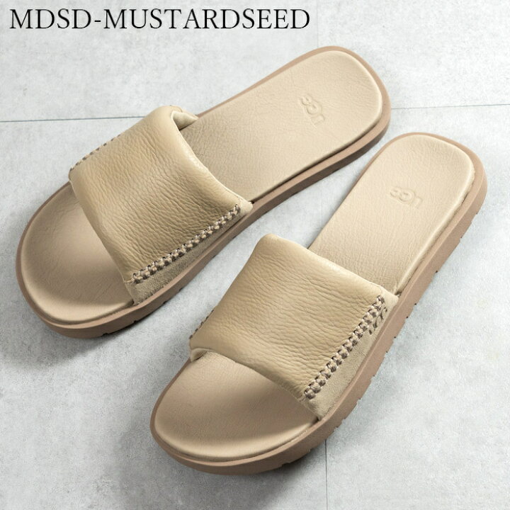 ステアスムース×スウェード サンダル #BROWN [HQ-K106-001] - ciacura 