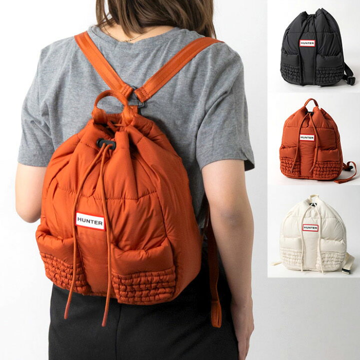 楽天市場】HUNTER ハンター バックパック リュック UBB3706KBM SMOCKED 