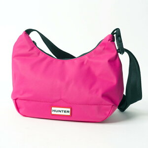 HUNTER �n���^�[ �V�����_�[�o�b�O UBS3600KBM NYLON MINI HOBO ���f�B�[�X �i�C���� �~�j �z�[�{�[ 2.9L �N���X�{�f�B �J�W���A�� �o�b�O �~�j�o�b�O �����^ �΂ߊ|�� ���|�� �ϐ� ���s[po_nijyuu]