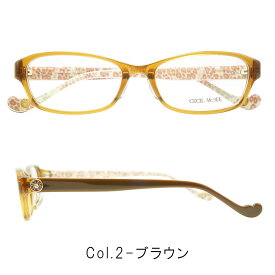 【メガネフレーム】CECIL McBEE CMF-7012フチ太/セル/女性用/かわいい/四角い