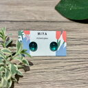 ガラスアクセサリー イヤリング ピアス ガラスイヤリング ガラスピアス ステンドガラス アクセサリー ハンドメイド 送料無料 受注生産 おしゃれピアス おしゃれイヤリング プレゼント 緑 若草色 翡翠色 エメラルドグリーン グリーン