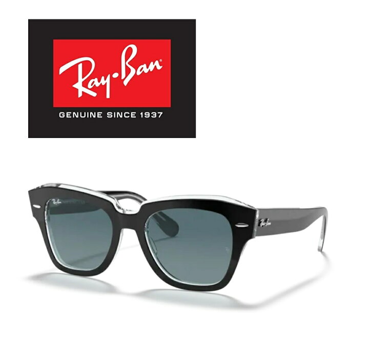 楽天市場】Ray-Ban サングラス RB2186 12943M 49サイズ レイバン STATE 